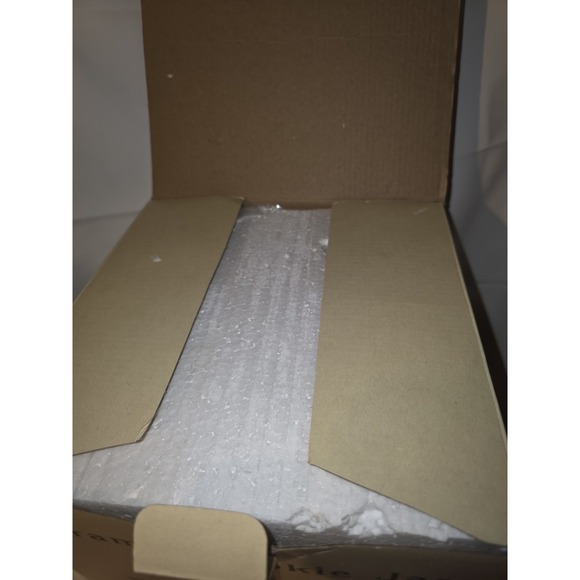 NEW! Cracker Barrel Ceramic Cookie Jar with Deer Lid π¦ Pinecone Winter Scene. - Picture 8 of 9